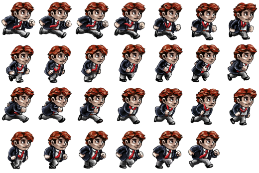 Braid spritesheet