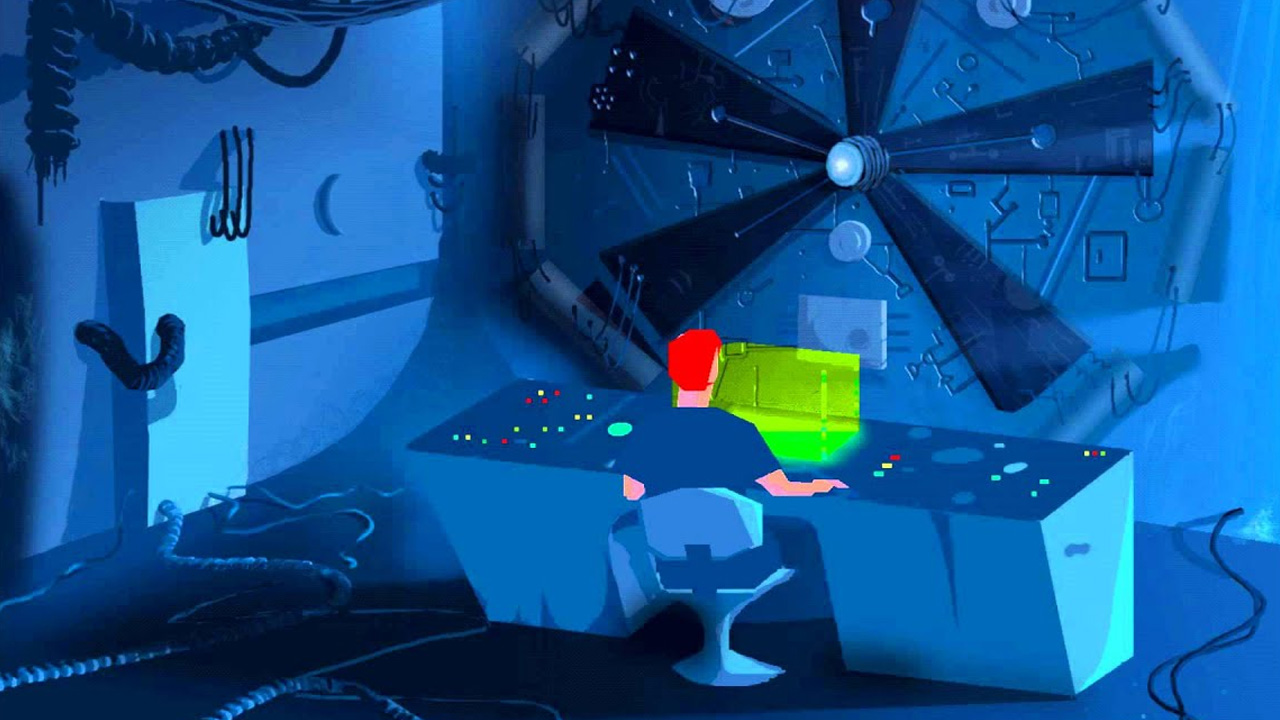 Another World cutscene